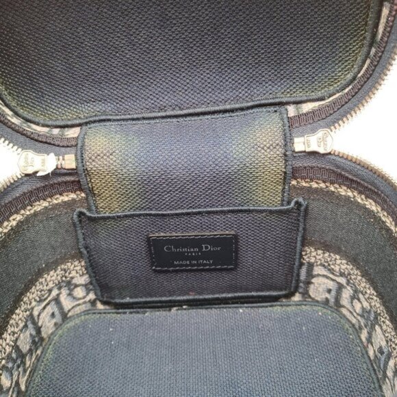Christian Dior Oblique Small Travel Vanity Case w/Shoulder Strap -1130-092025 - Picture 14 of 16